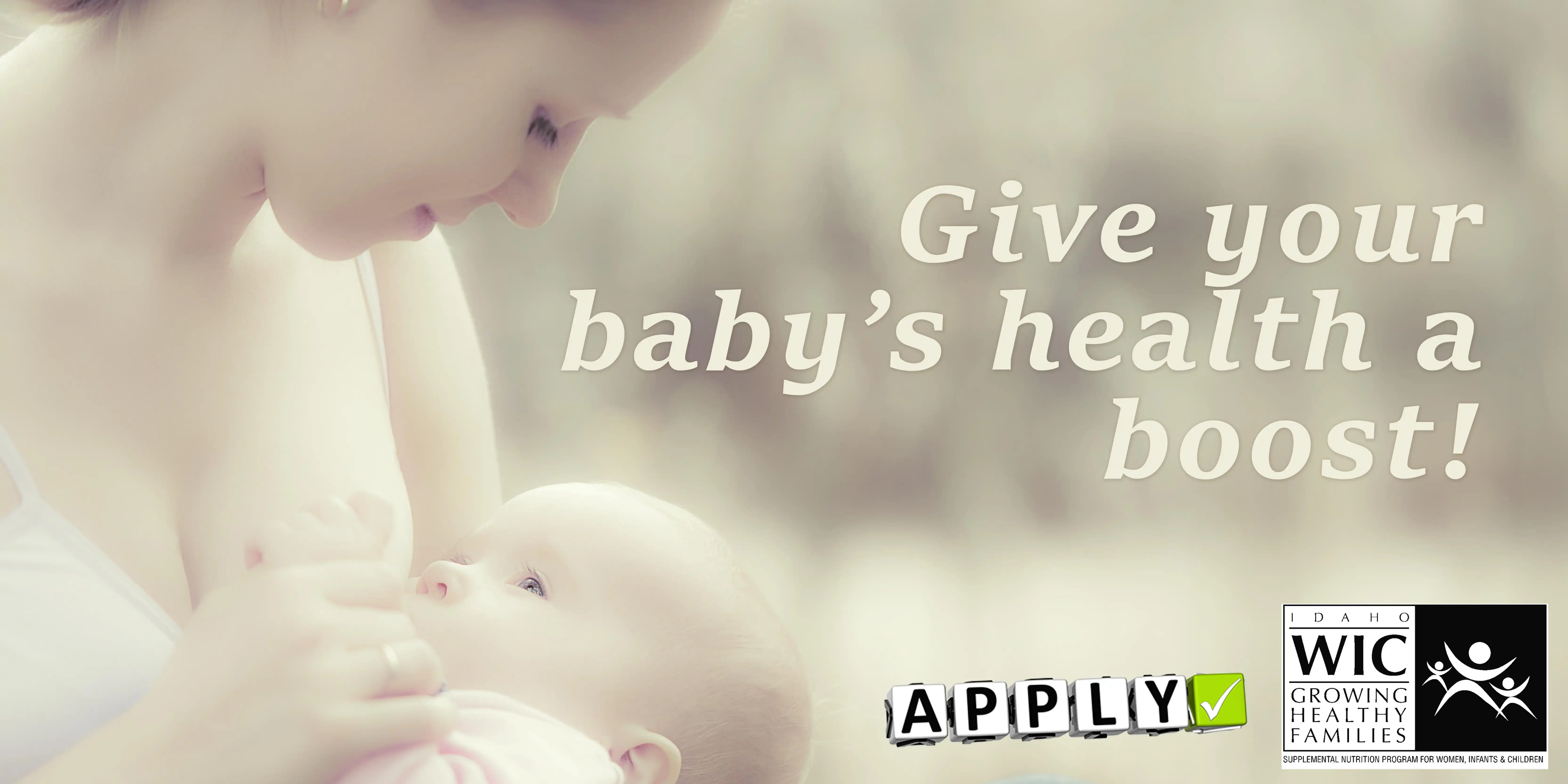 Give your baby's health a boost!